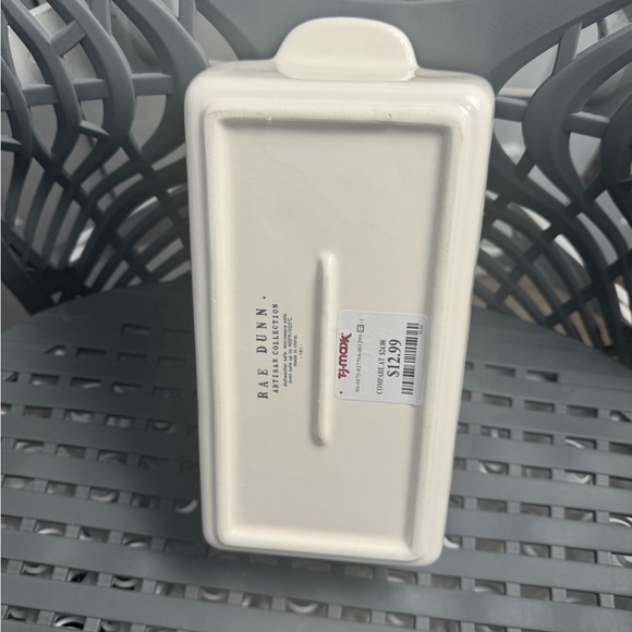 Rae Dunn Artisan Collection Gingerbread Loaf Bread Pan Christmas Baking NWT Red - Picture 5 of 7